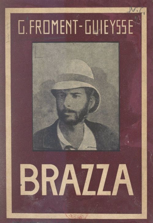 Couverture ebook de Brazza, de Georges Froment-Guieysse