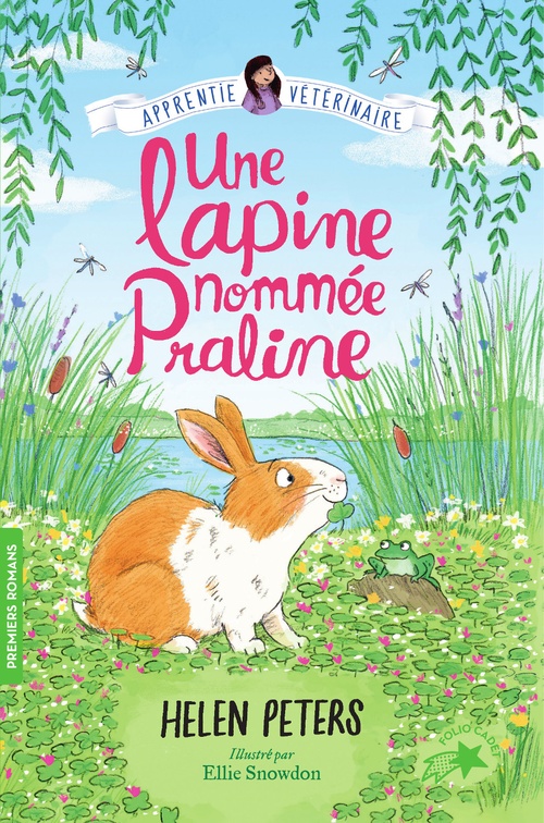 ebook cover of Jasmine l'apprentie vétérinaire (Tome 11) - Un lapin nommé Praline, by Helen Peters
