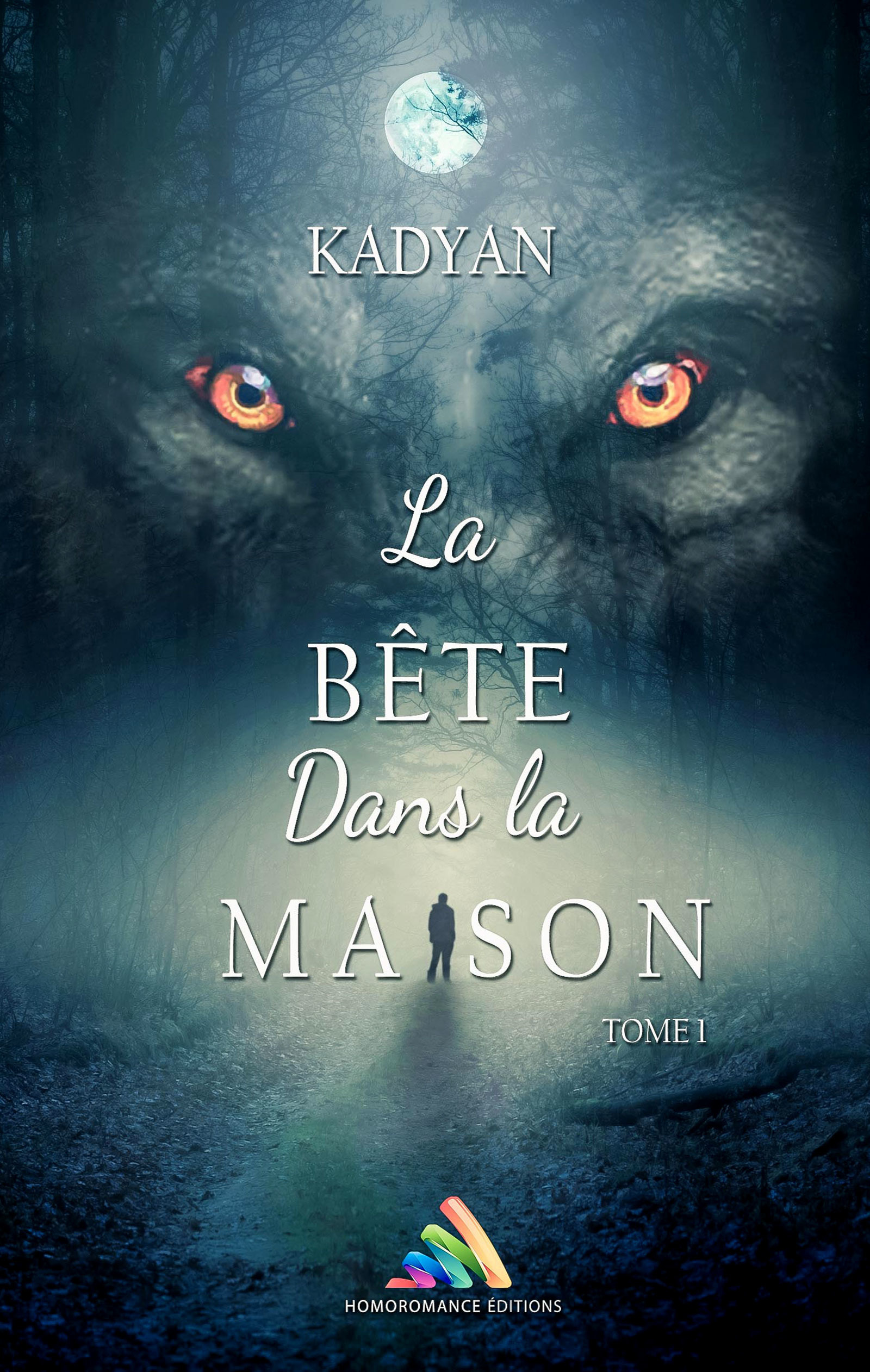 ebook cover of La bête dans la maison - tome 1 | Livre lesbien, roman lesbien, by Kadyan