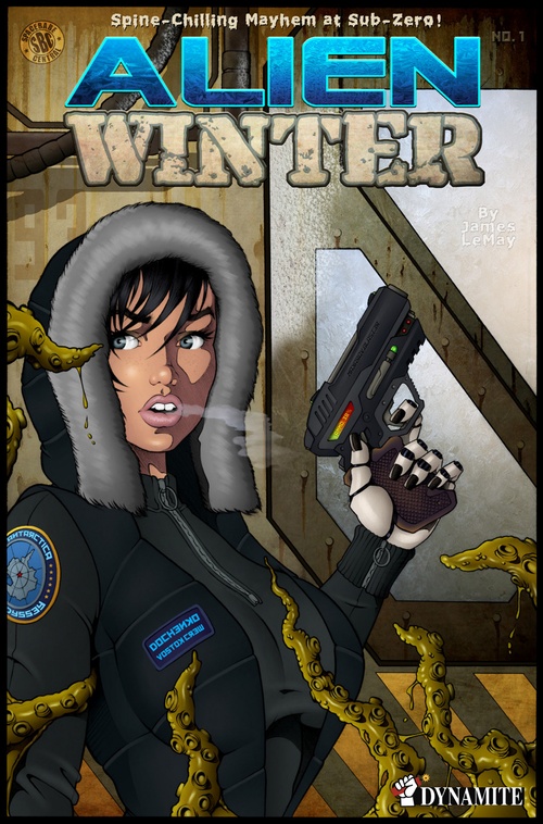 ebook cover of Alien Winter, by James Lemay
