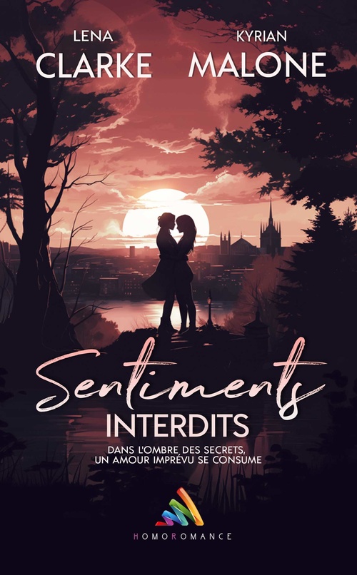 Couverture ebook de Sentiments Interdits, de Kyrian Malone, Lena Clarke
