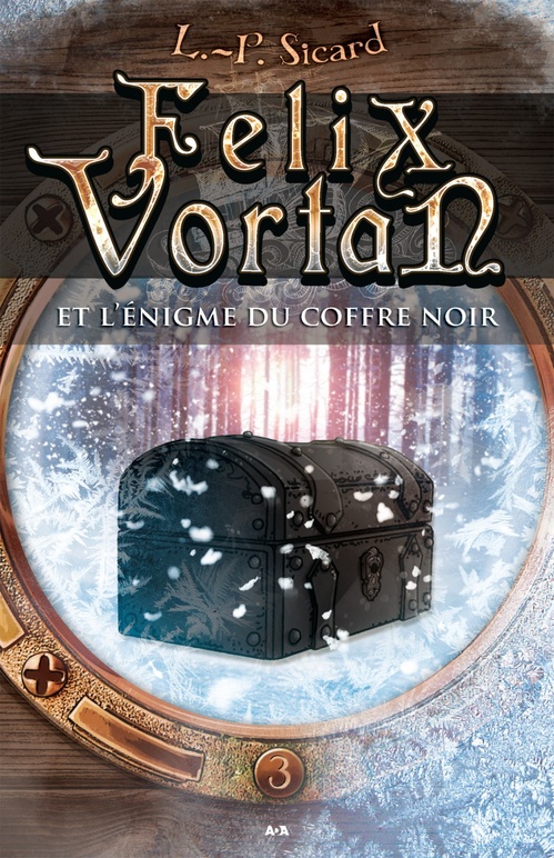 Couverture ebook de Felix Vortan et l´énigme du coffre noir, de Louis-Pier Sicard