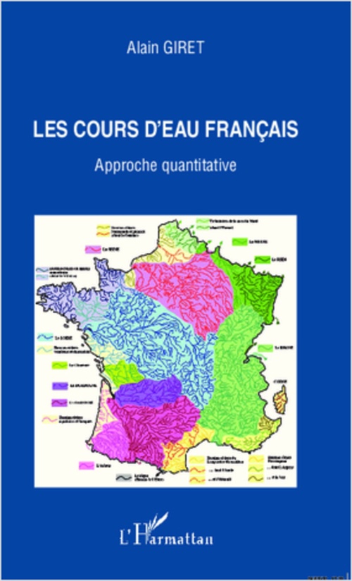 ebook cover of Les cours d'eau français, by Alain Giret