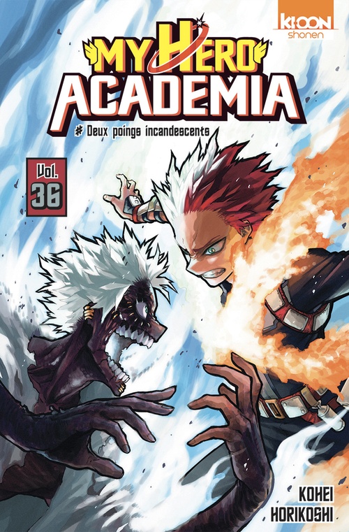 Couverture ebook de My Hero Academia T36, de Kohei Horikoshi