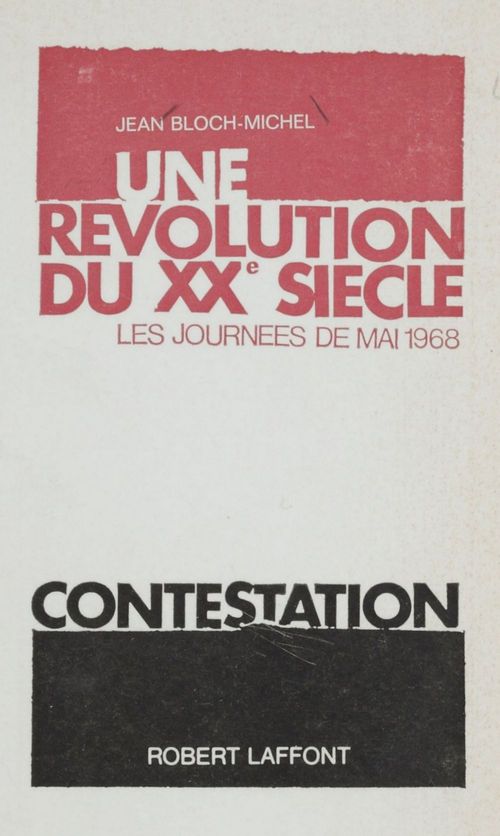 ebook cover of Une révolution du XXe siècle, by Michel-Jean Bloch