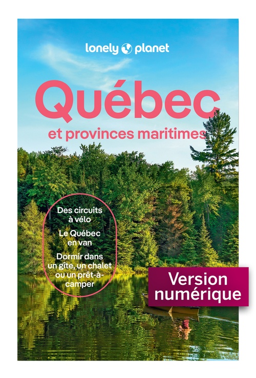 Couverture ebook de Québec et provinces maritimes 11ed, de Collectif Lonely Planet