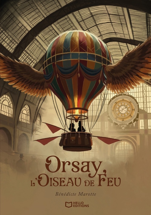 Couverture ebook de Orsay, l'Oiseau de Feu, de Bénédicte Marotte