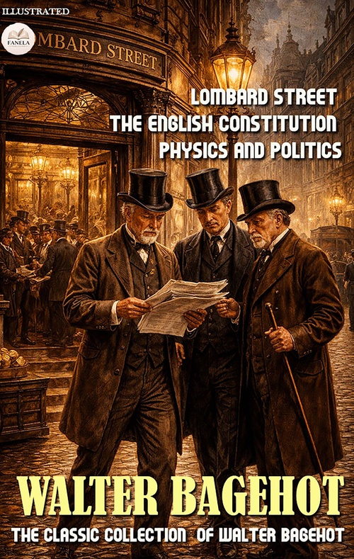 ebook cover of The Classic Collection of Walter Bagehot. Illustrated, by Walter Bagehot