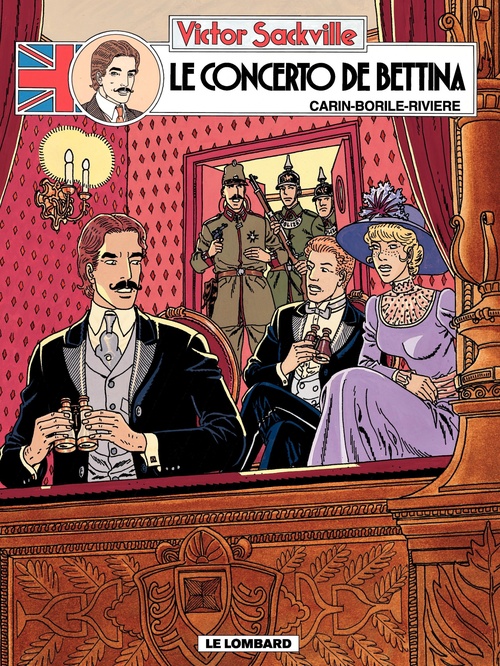 Couverture ebook de Victor Sackville - tome 14 - Le concerto de Bettina, de Borile/Riviere/Carin
