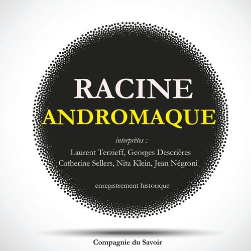 audiobook cover of Andromaque de Racine, by Jean Racine