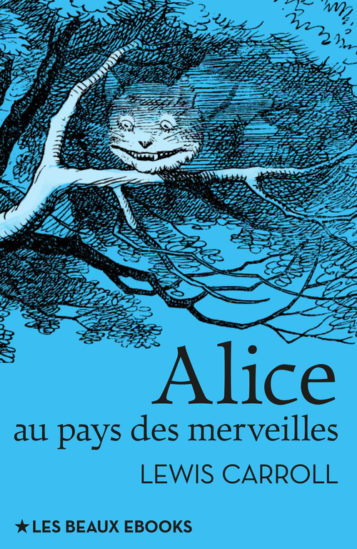 ebook cover of Alice au pays des merveilles, by Lewis Carroll