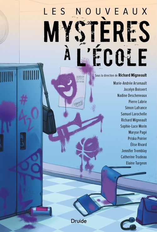 Couverture ebook de Les nouveaux mystères à l´école, de Richard Migneault