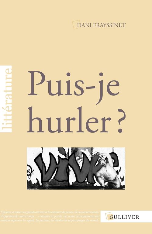 Couverture ebook de Puis-je hurler ?, de Dani Frayssinet
