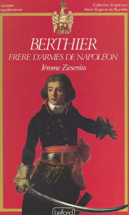 ebook cover of Berthier, by Jérôme Zieseniss
