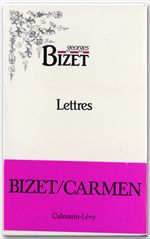 ebook cover of Lettres de Georges Bizet 1850-1875, by Georges Bizet