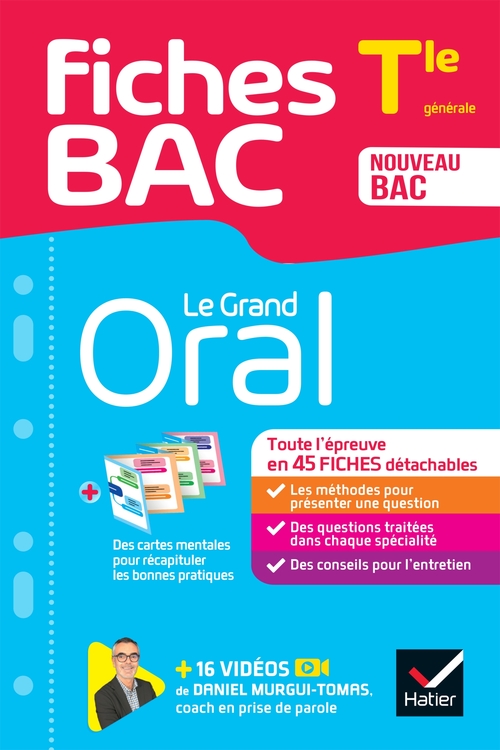 ebook cover of Fiches bac - Le Grand Oral Tle - Bac 2027, by Collectif