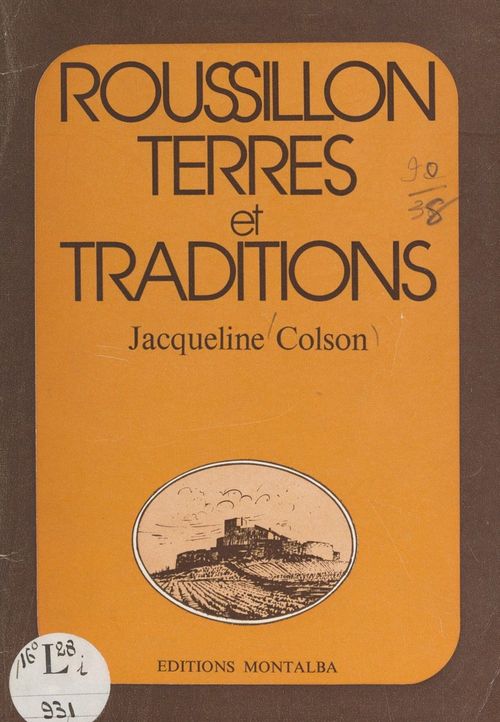 Couverture ebook de Roussillon, de Jacqueline Colson