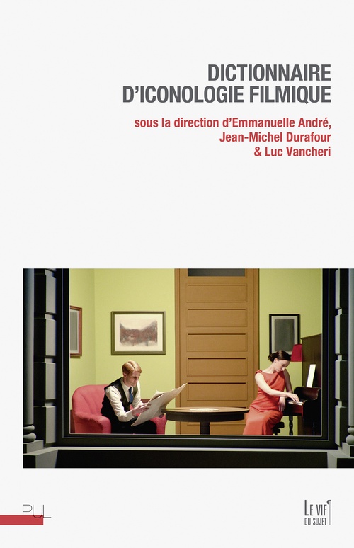 Couverture ebook de Dictionnaire d'iconologie filmique, de