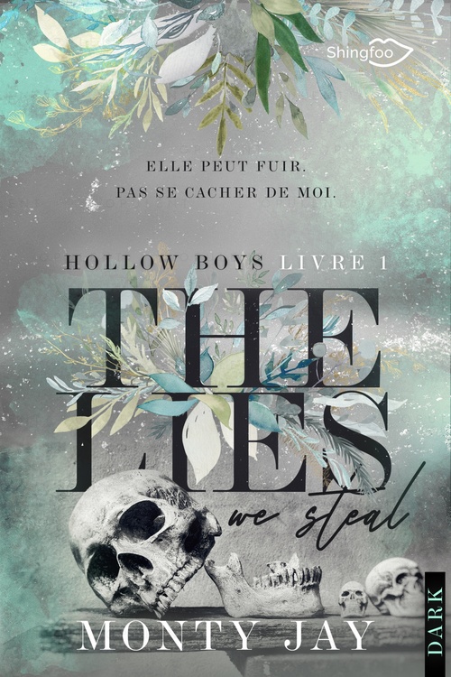 ebook cover of Hollow Boys #1 - The Lies We Steal, by Monty Jay
