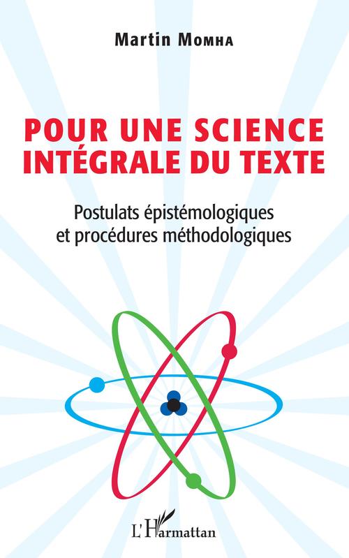 ebook cover of Pour une science intégrale du texte, by Martin Momha