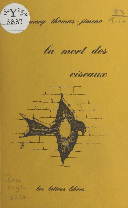ebook cover of La mort des oiseaux, by Amory Thomas-Jimeno
