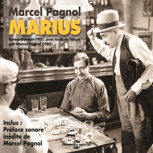 audiobook cover of Marius, by Marcel Pagnol