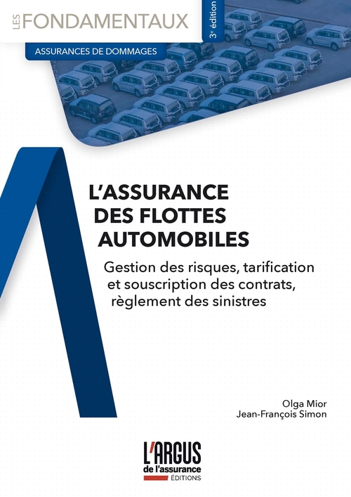 Couverture ebook de L'assurance des flottes automobiles, de Olga Mior, Jean-François Simon