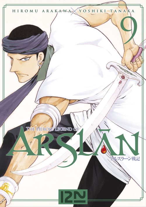 Couverture ebook de Arslân - tome 9, de Hiromu Arakawa, Yoshiki Tanaka