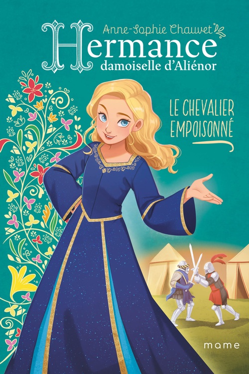 ebook cover of Le chevalier empoisonné, by Anne-Sophie Chauvet, Wendy Tan