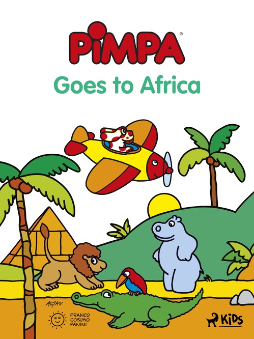 Couverture ebook de Pimpa Goes to Africa, de Altan