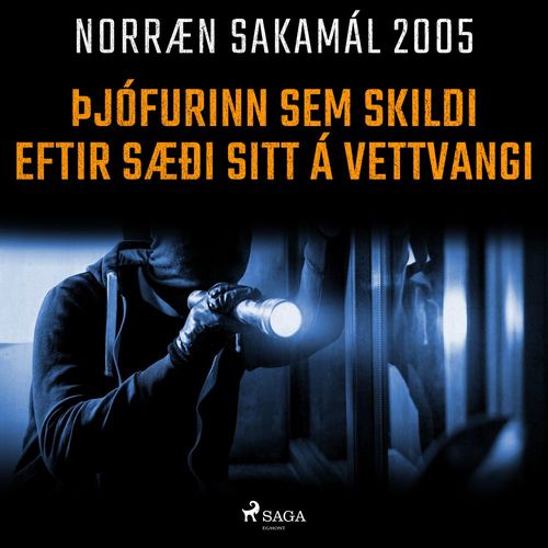 Couverture audiobook de Þjófurinn sem skildi eftir sæði sitt á vettvangi, de -  Ymsir