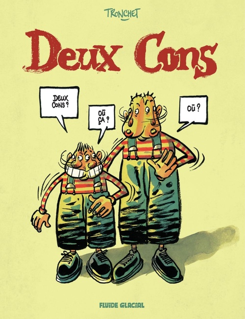 ebook cover of Deux Cons, by Tronchet