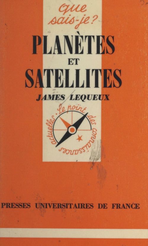Couverture ebook de Planètes et satellites, de James Lequeux