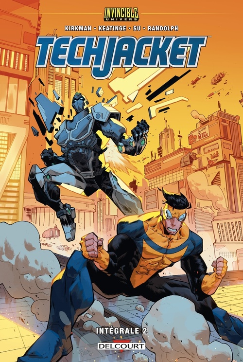 Couverture ebook de Invincible Univers - Tech Jacket T02, de Robert Kirkman