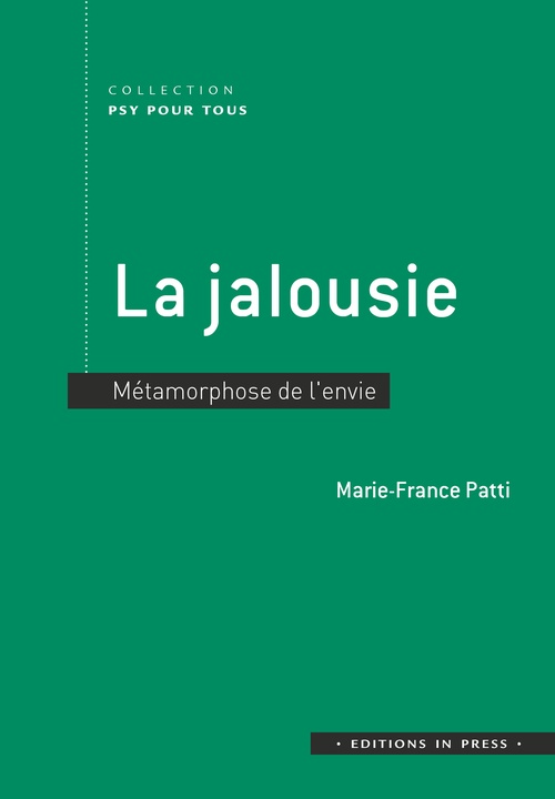 ebook cover of La jalousie, by Marie-France Patti