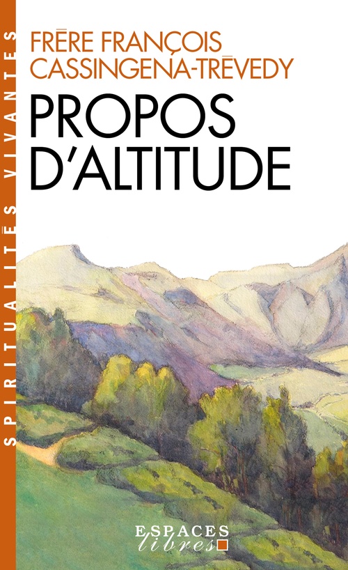 ebook cover of Propos d'altitude, by François Cassingena-Trévedy