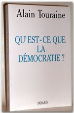 Couverture ebook de Qu'est-ce que la démocratie ?, de Alain Touraine