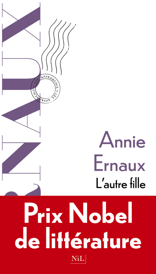 ebook cover of L'Autre Fille, by Annie Ernaux