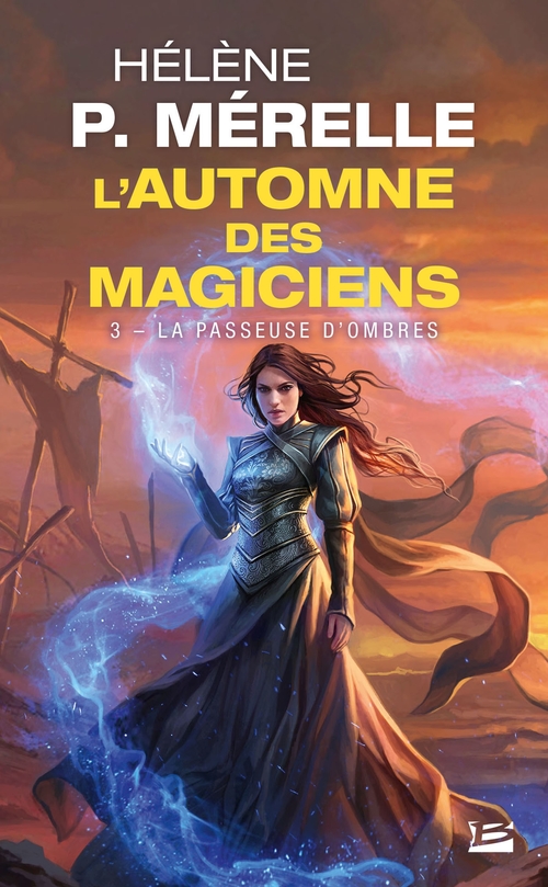 ebook cover of L'Automne des magiciens, T3 : La Passeuse d'ombres, by Hélène P. Mérelle