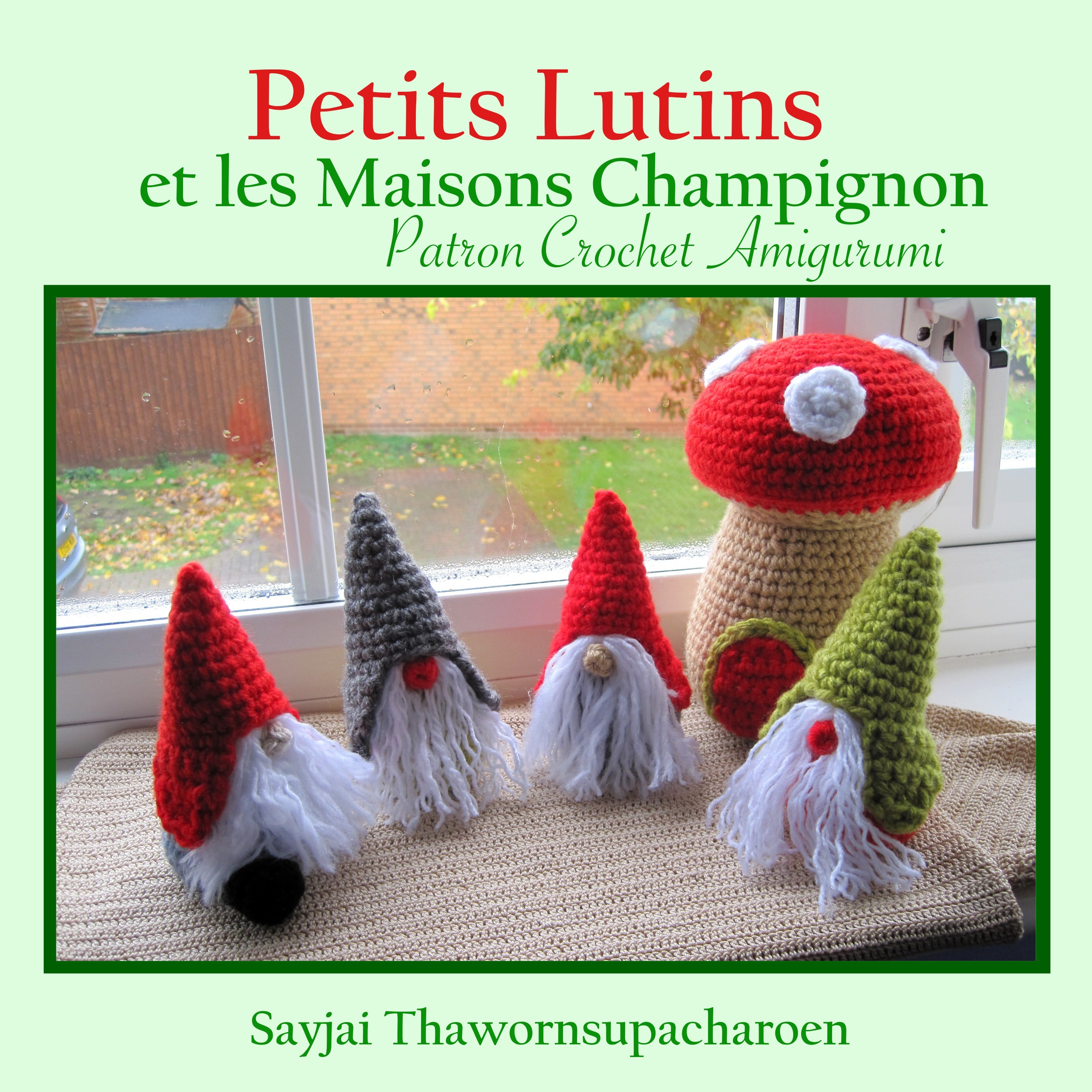 Couverture ebook de Petits Lutins et les Maisons Champignon, de Sayjai Thawornsupacharoen