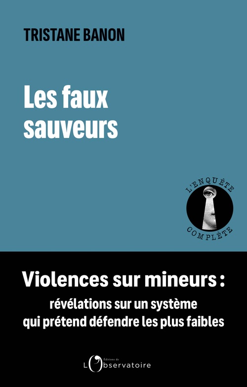 ebook cover of Les faux sauveurs, by Tristane Banon