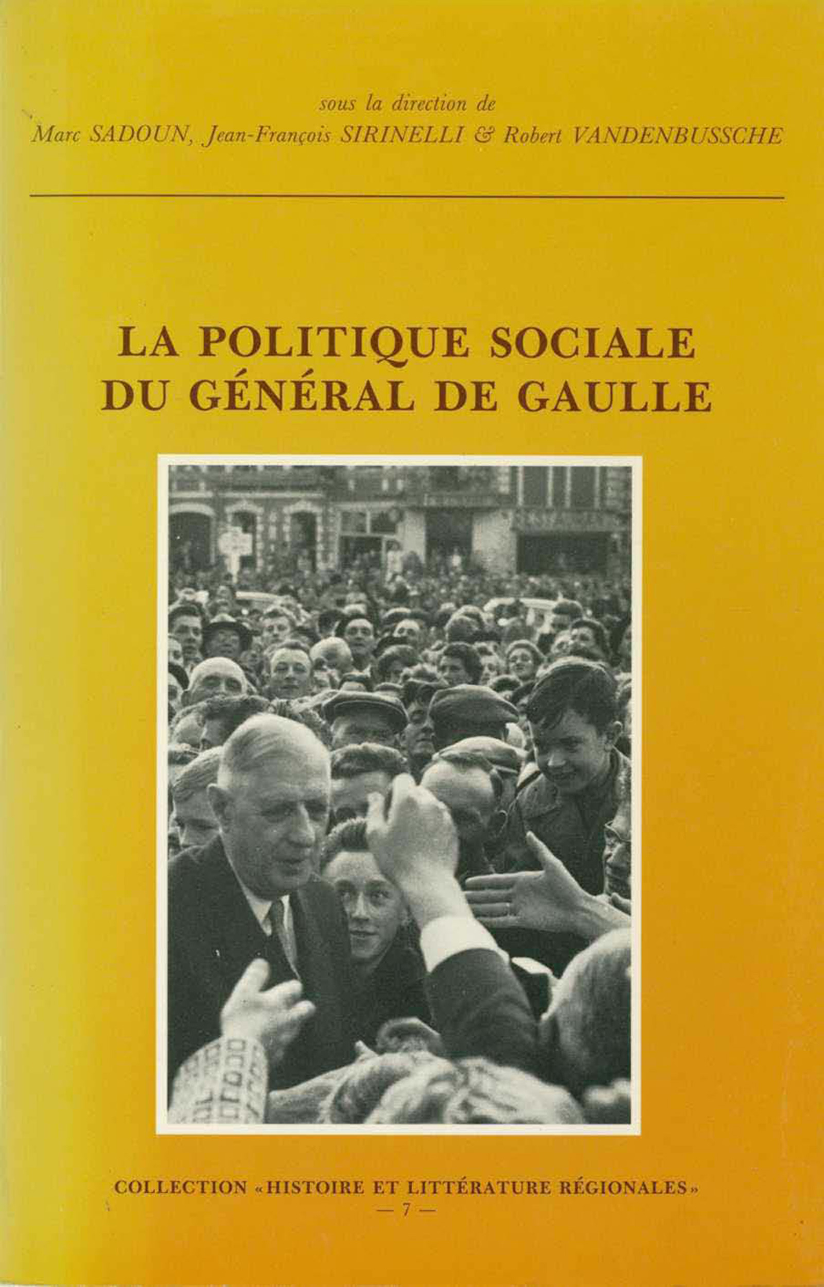 ebook cover of La politique sociale du général de Gaulle, by Collectif