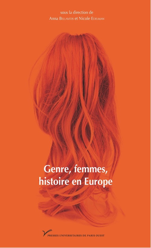 Couverture ebook de Genre, femmes, histoire en Europe, de Bellavitis Anna