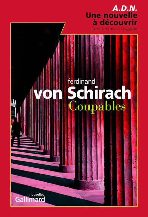 ebook cover of A.D.N. - Une affaire criminelle du recueil Coupables, by Ferdinand Von schirach