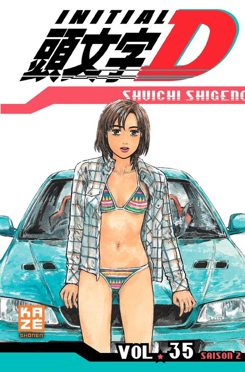 Couverture ebook de Initial D T35, de Shuichi Shigeno