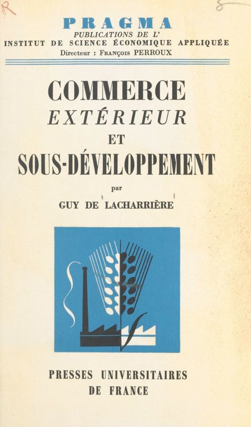 ebook cover of Commerce extérieur et sous-développement, by Guy De Lacharriere