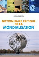 Couverture ebook de Dictionnaire critique de la mondialisation, de