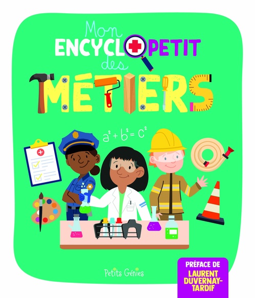 ebook cover of Mon encyclopetit des métiers, by Mathieu Fortin, anabell segura