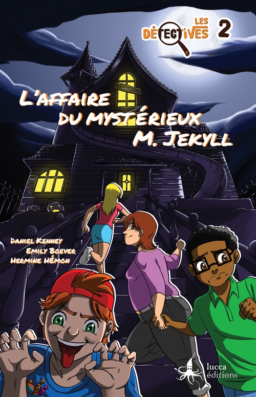 ebook cover of Les Détectives 2. L'Affaire du mystérieux M. Jekyll, by Daniel Kenney