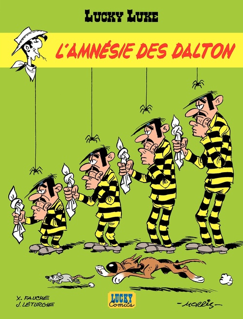 ebook cover of Lucky Luke - Tome 29 - L'Amnésie des Dalton, by Xavier Fauche, Jean Léturgie